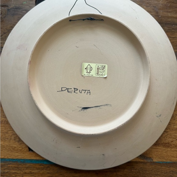 Deruta Italian wall plate - Picture 4 of 4